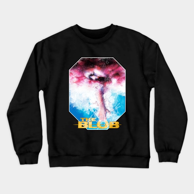 The Blob VHS! Crewneck Sweatshirt by Exploitation-Vocation